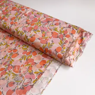 Viskoosi RAYON POPLIN Simplistic flowers design Ja