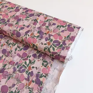 Viskoosi RAYON POPLIN Simplistic flowers design B
