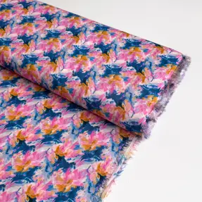 Viskóza RAYON POPLIN Faded spots design A