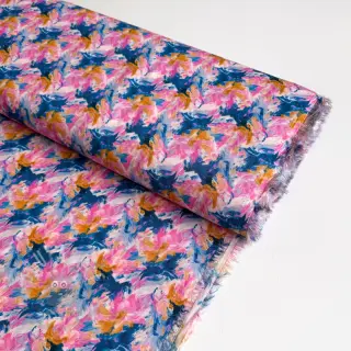 Viskoosi RAYON POPLIN Faded spots design Ja
