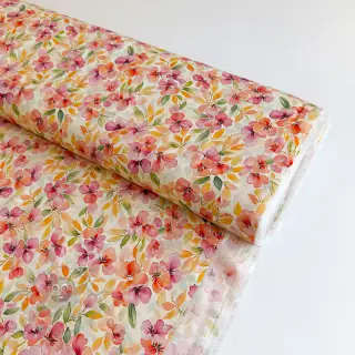 Viskoosi RAYON POPLIN Love design E