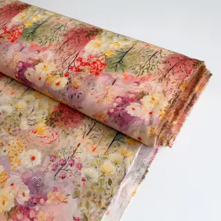 Viskoosi RAYON POPLIN Love design B