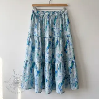 Viskoosi RAYON POPLIN Faded spots design C