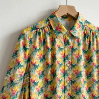 Viskoosi RAYON POPLIN Faded spots design B