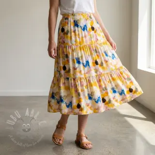 Viskoosi RAYON POPLIN Bouncy design E