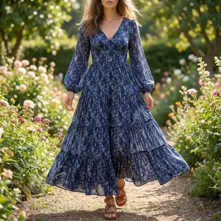 Viskoosi RAYON POPLIN Eve design E