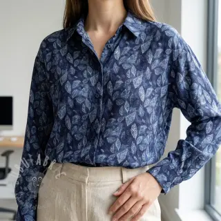 Viskoosi RAYON POPLIN Eve design E