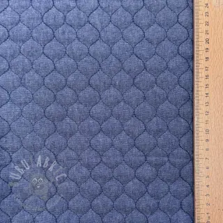 Tikattu kangas JEANS dark blue