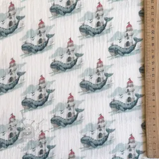 Kaksinkertainen harsokangas/musliini Sweeties design A