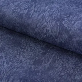 JEANS DENIM HEAVY Animal printed dark blue