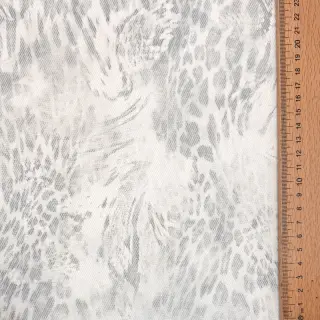JEANS DENIM HEAVY Animal printed offwhite