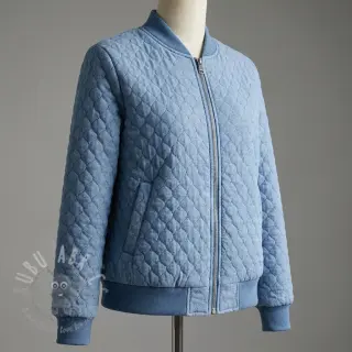 Tikattu kangas JEANS blue
