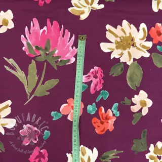 Collegekangas NERIDA HANSEN Colette plum digital print