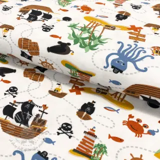 Neulos Pirates island white ORGANIC