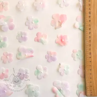Tylli TUTU-hameeseen RETRO Flowers lavender