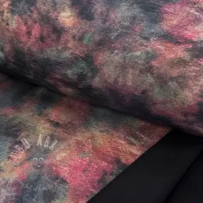 Softshell zimný Abstract anthracite digital print