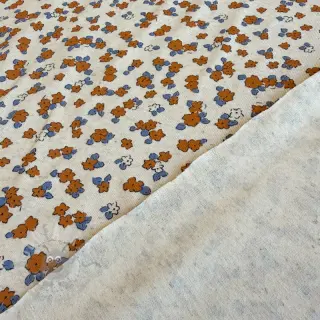 Neulos pellavalla Small flowers naturals