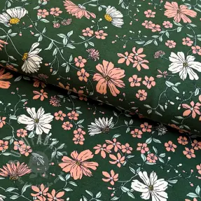 Neulos Flowers dark green
