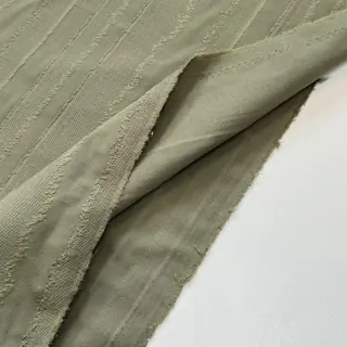 Bavlnená látka JACQUARD Stripes army green