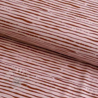 Úplet Stripes light salmon ORGANIC