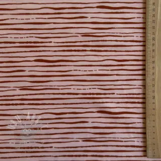 Neulos Stripes light salmon ORGANIC
