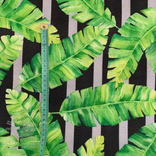 Sisustuskangas teflonkäsittelyllä TROPICAL LEAF GARDEN