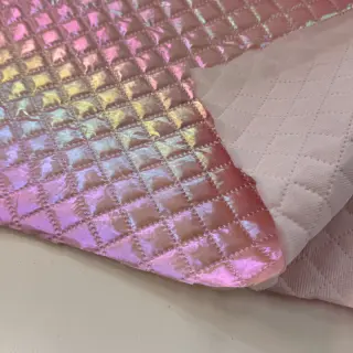 Prešívaná látka Fancy diamonds light pink