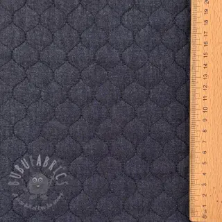 Tikattu kangas JEANS marine