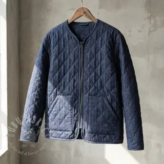 Tikattu kangas JEANS marine