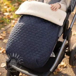 Tikattu kangas JEANS marine
