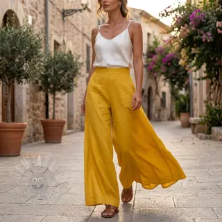 Pellava SORONA ochre