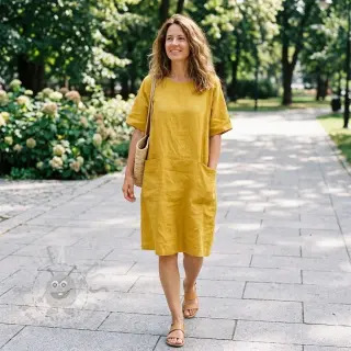 Pellava SORONA ochre