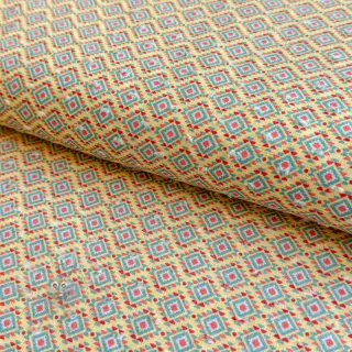 Puuvillakangas DOBBY Aztec digital print