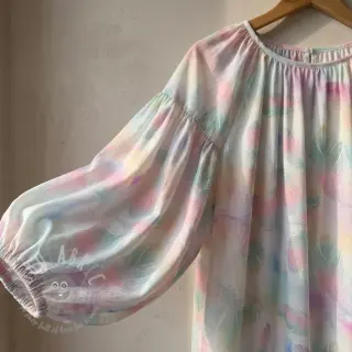 Puuvillakangas VOILE Feathers digital print