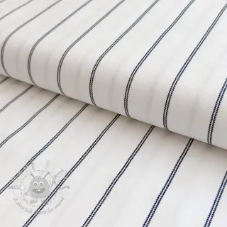 Pellava viskoosilla Pin navy