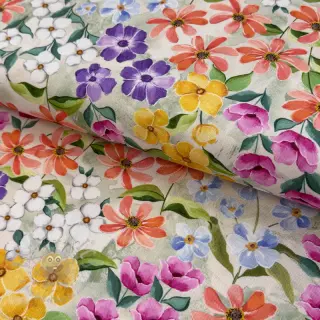 Sisustuskangas Floralia multi digital print
