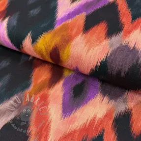 Sisustuskangas SLUB Abstract multi digital print