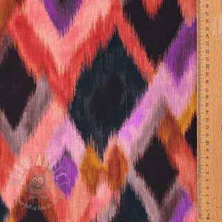 Sisustuskangas SLUB Abstract multi digital print