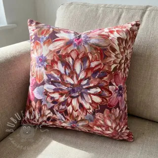 Sisustuskangas Peony orange digital print