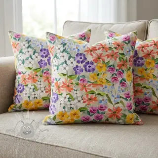 Sisustuskangas Floralia multi digital print
