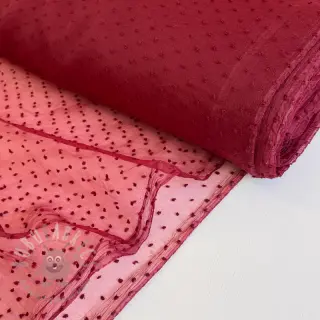 Tylli TUTU-hameeseen DOTS bordeaux