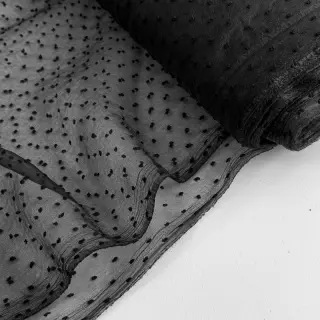 Tyl na TUTU DOTS black