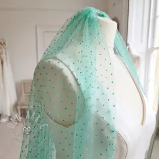 Tylli TUTU-hameeseen DOTS mint