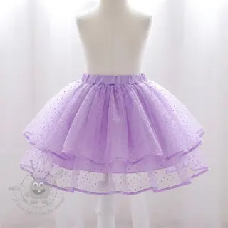 Tylli TUTU-hameeseen DOTS lilac