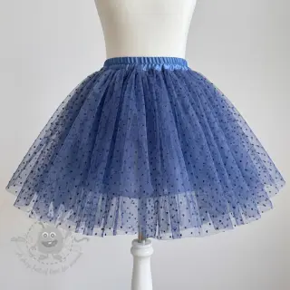 Tylli TUTU-hameeseen DOTS dark blue