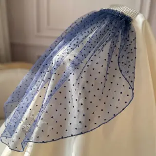 Tylli TUTU-hameeseen DOTS dark blue