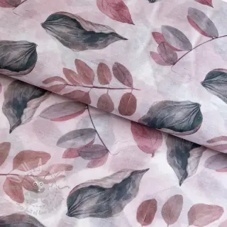 Lyocell pellavalla ja silkki Retro Flowers design B