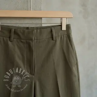 Puuvillakangas TWILL Mango olive green