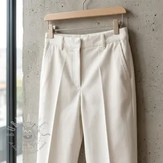 Puuvillakangas TWILL Mango off white