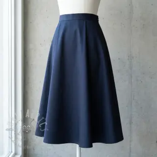 Puuvillakangas TWILL Mango marine